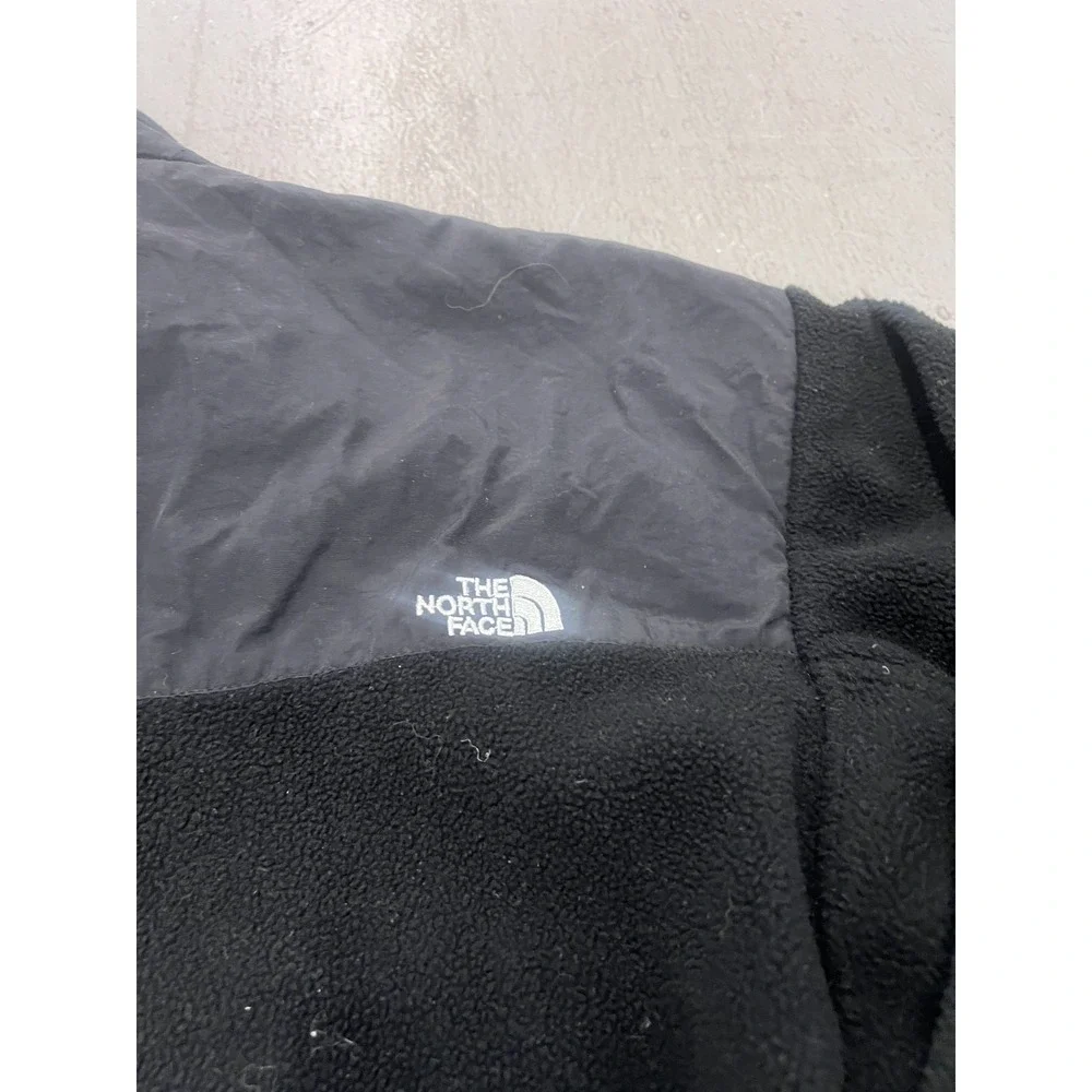 The North Face Denali Jacket Men M Black Polartec Fleece Full Zip Hiking Outdoor